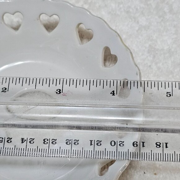 Vtg Lot  Japan Mini 4" Porcelain Kerosene Oil Lamp Roses Base Plus 2 Bobeches - Picture 10 of 11